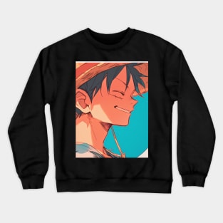 Pirate Odyssey: Anime-Manga Legacy, Mythical Islands, and Swashbuckling Excitement Crewneck Sweatshirt